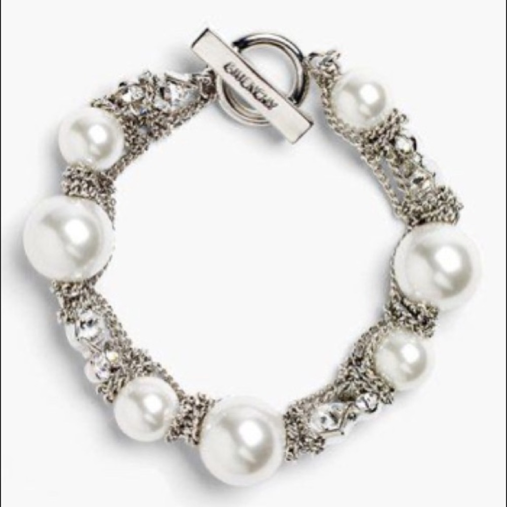 Givenchi bracelet with pearl and crystal